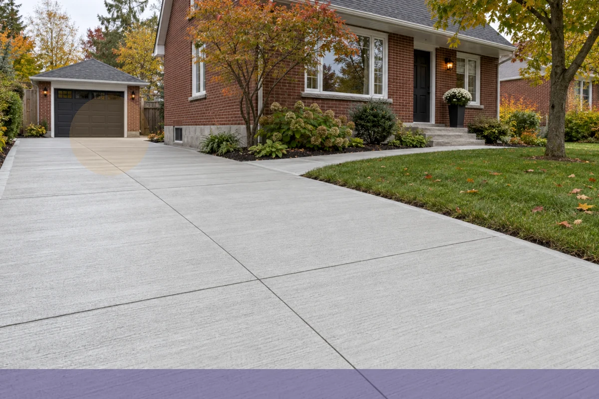 Concrete Pads and Slabs active worksite overview in Cornwall and Eastern Ontario
